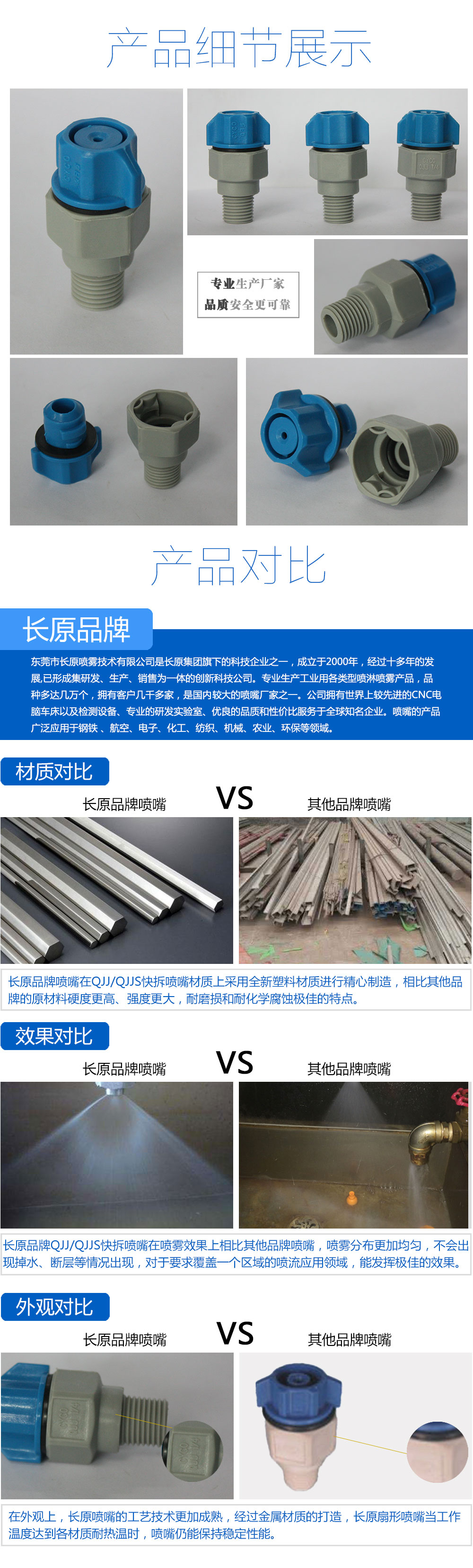 QJJ塑料快拆喷嘴 QJJ塑料快拆喷嘴